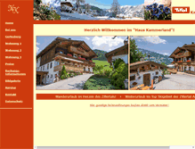 Tablet Screenshot of haus-kammerland.com